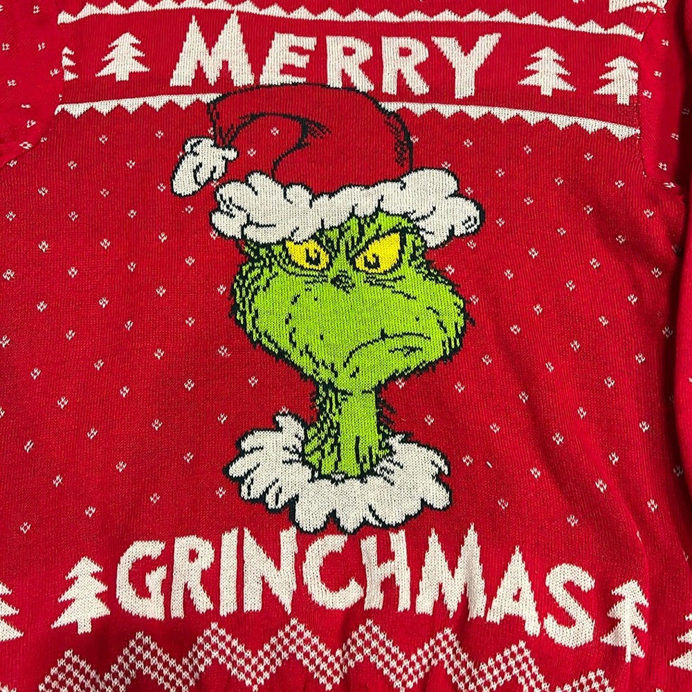 NWT The Grinch Ugly Christmas Sweater - Men’s Large